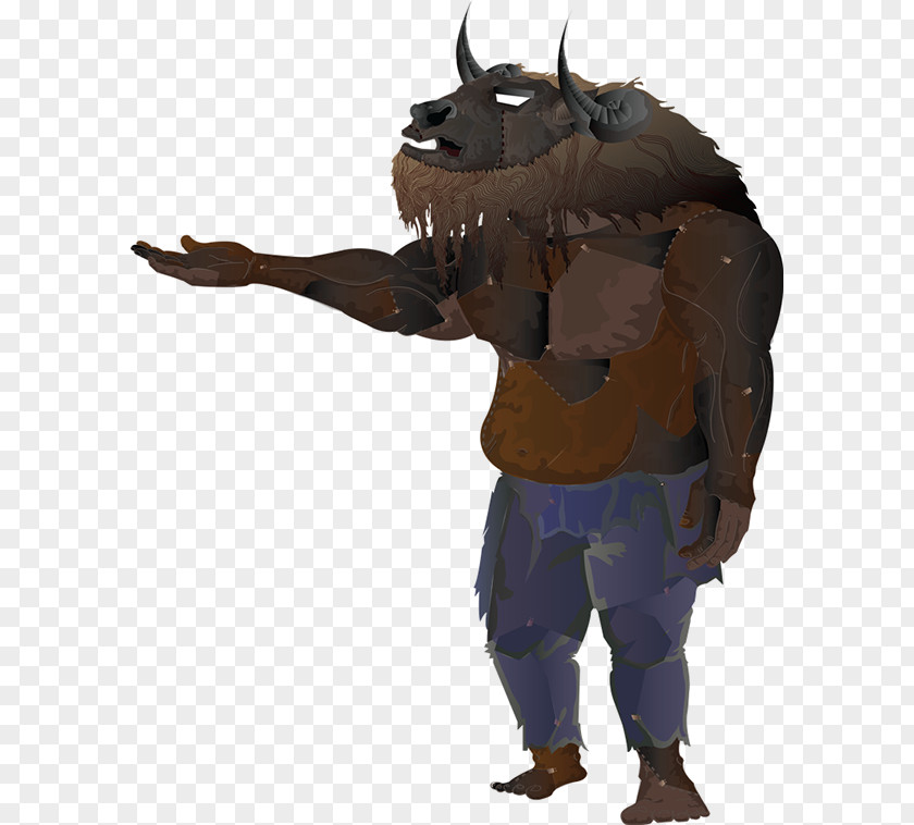 Minotauro Snout Costume Legendary Creature PNG