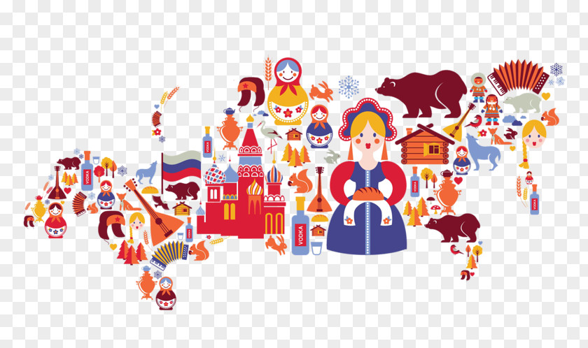 Russian Culture Graphics Illustration PNG culture graphics , Russia travel clipart PNG