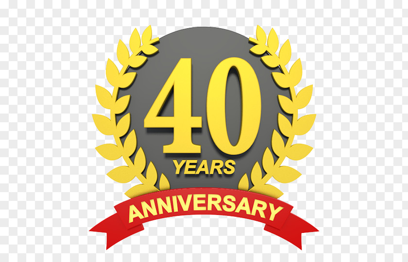 40% Wedding Anniversary Clip Art PNG