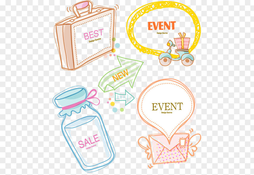 Cute Pattern Speech Balloon Adobe Illustrator Clip Art PNG