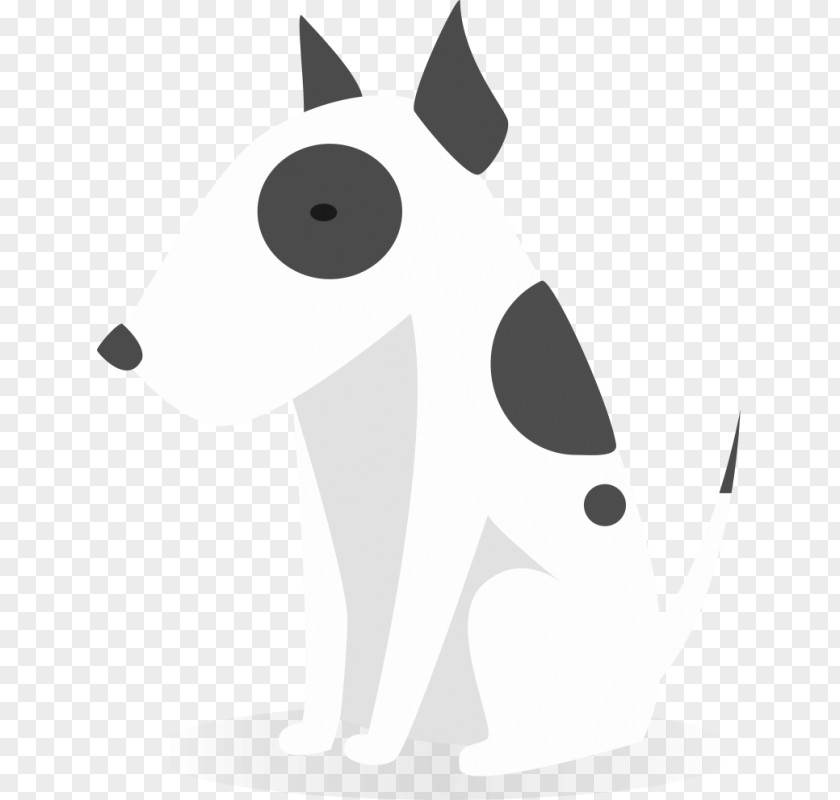 Dog Canidae Puppy Black And White PNG