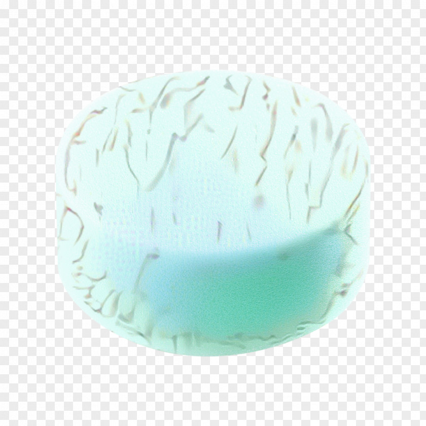 Glass Bowl Turquoise PNG