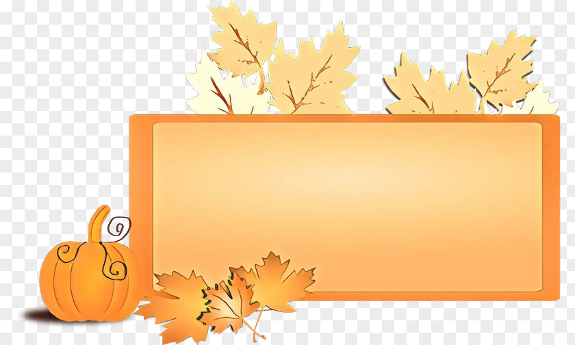 Place Card Plant Orange PNG