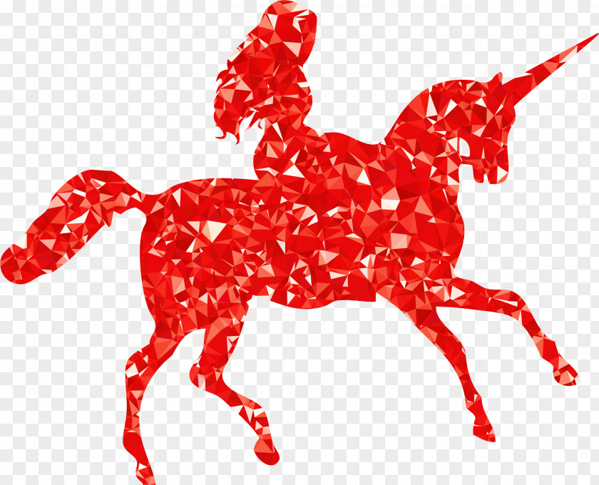 Unicorn Horse Equestrian Rearing Clip Art PNG