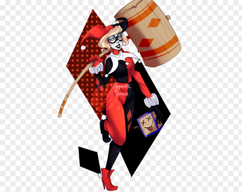 Harley Quinn Illustration Fan Art Cartoon Character PNG