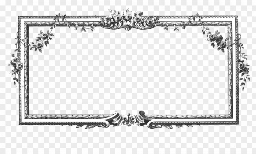 House Borders And Frames Antique Clip Art PNG