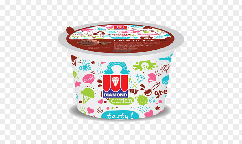 Ice Cream Cup Flat-leaved Vanilla Flavor Chocolate PNG