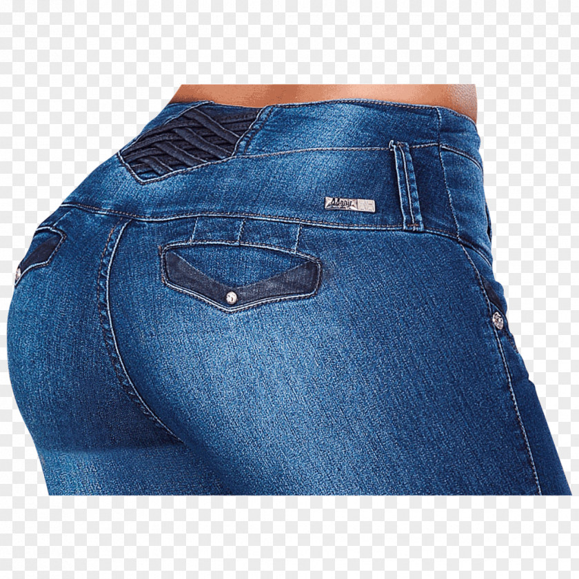 Jeans Pocket Denim Waist M PNG