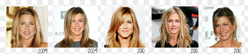 Jennifer Aniston Wig Hair Coloring Blond Brown PNG
