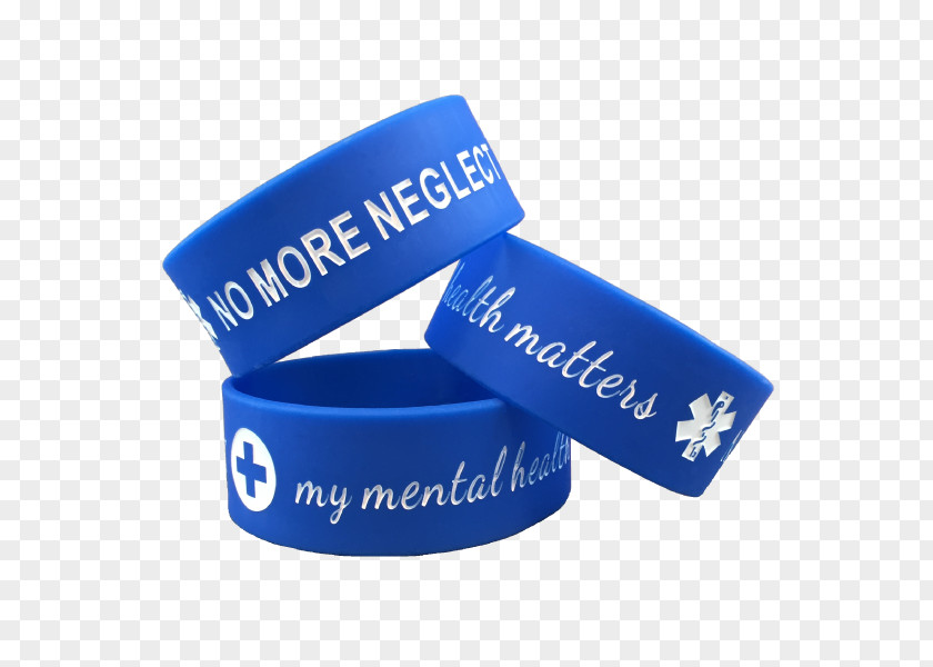 Mental Health Awareness Ribbon Jewelry Wristband Product Design Font PNG