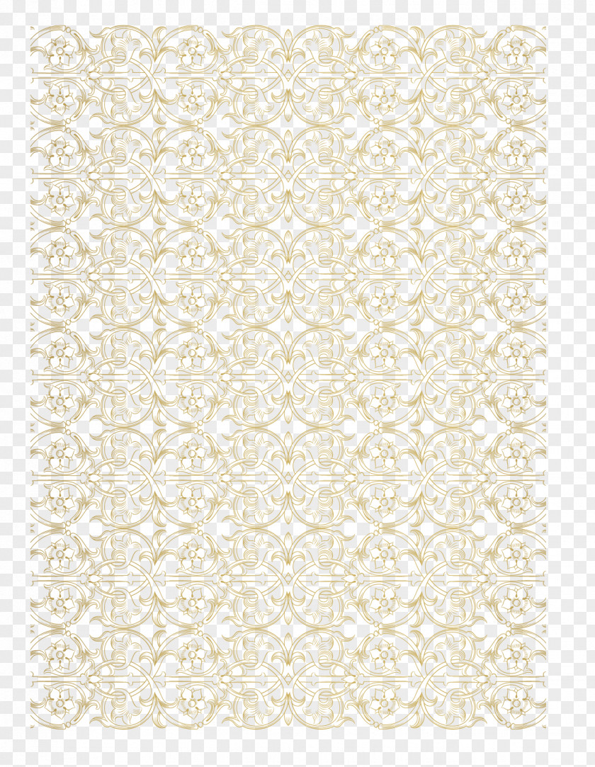 Gold European Lace Pattern Border Download Google Images PNG
