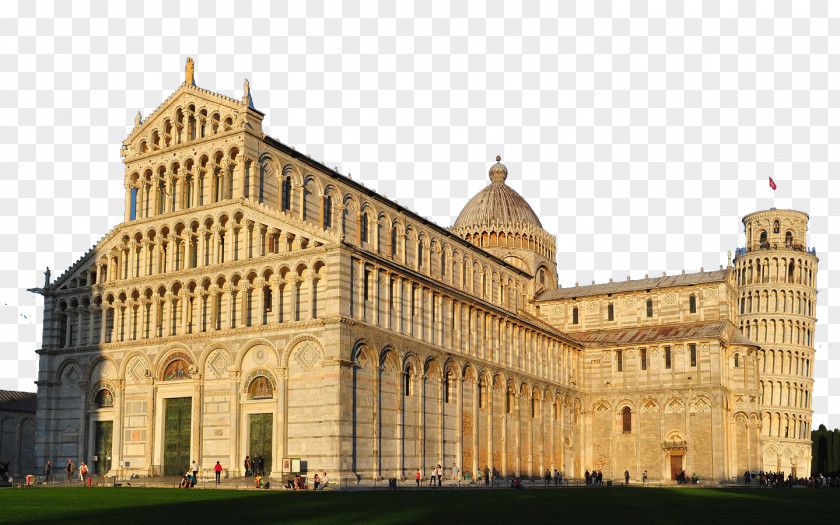 Italy Leaning Tower Of Pisa Seven Piazza Dei Miracoli PNG