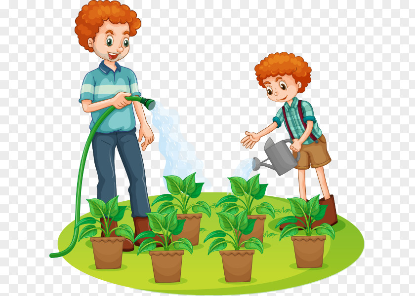 Plant Watering Cans Garden Clip Art PNG