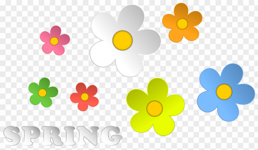 Spring And Flowers Decor Clipart Flower Clip Art PNG