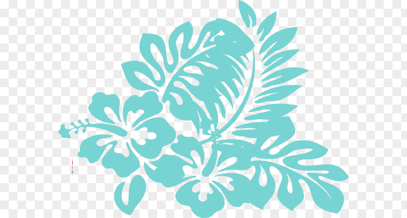 Tropical Flower Drawings Hibiscus Drawing Clip Art PNG