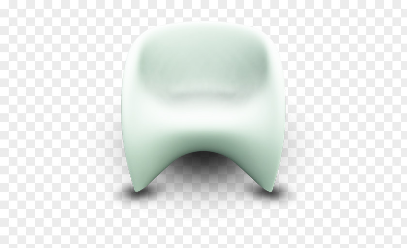 White Seat Angle Chair Furniture PNG