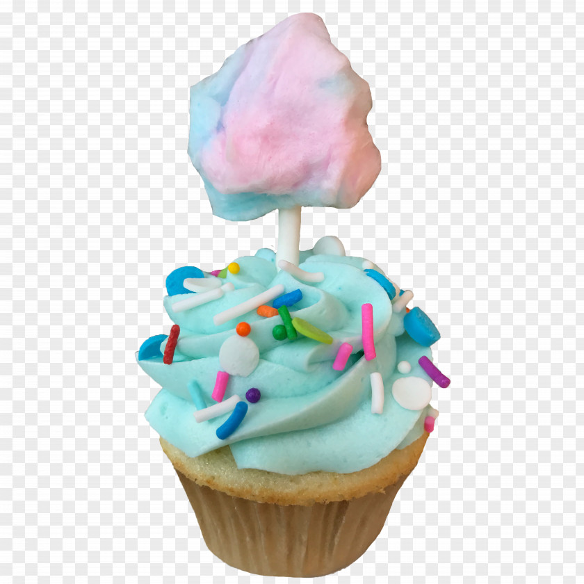 Candy Cupcake Cotton Confectionery PNG