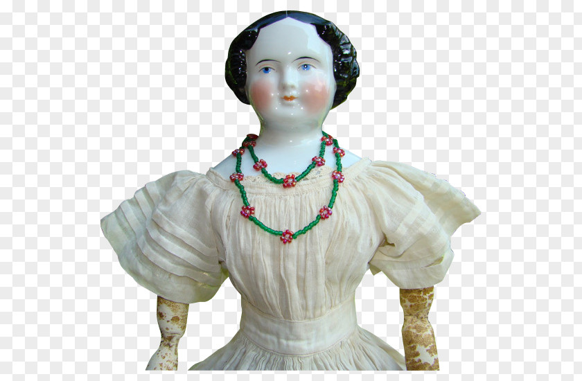 China Doll Bisque Antique Porcelain PNG