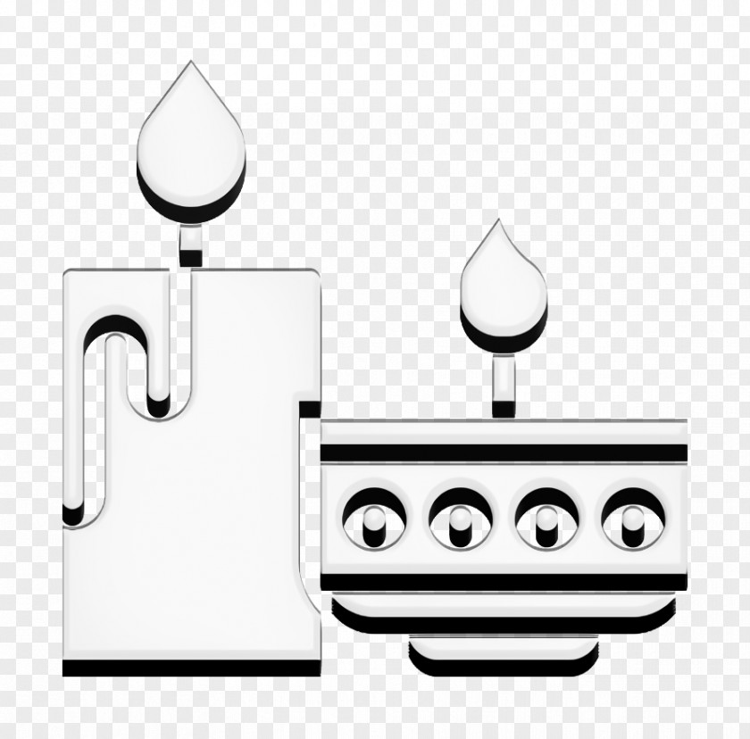 Furniture And Household Icon Candle Party PNG