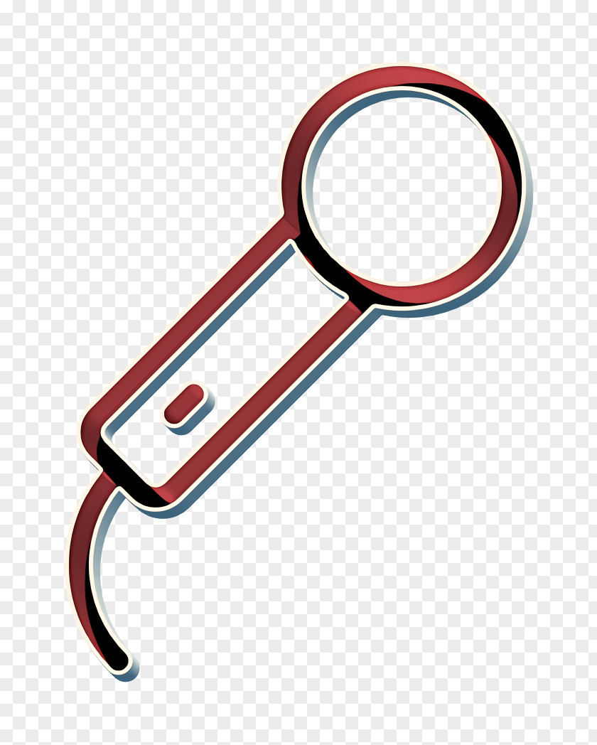 Office Instrument Magnifier Audio Icon Media Multimedia PNG