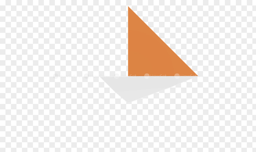 Origami Boat Paper Triangle PNG