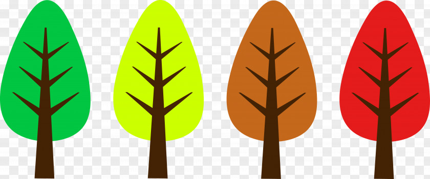 Cute Nature Cliparts Tree Autumn Clip Art PNG