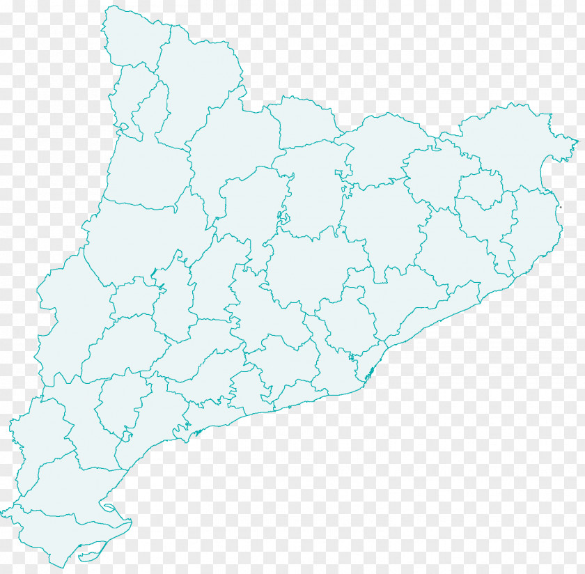 Map Catalonia Line Organism PNG