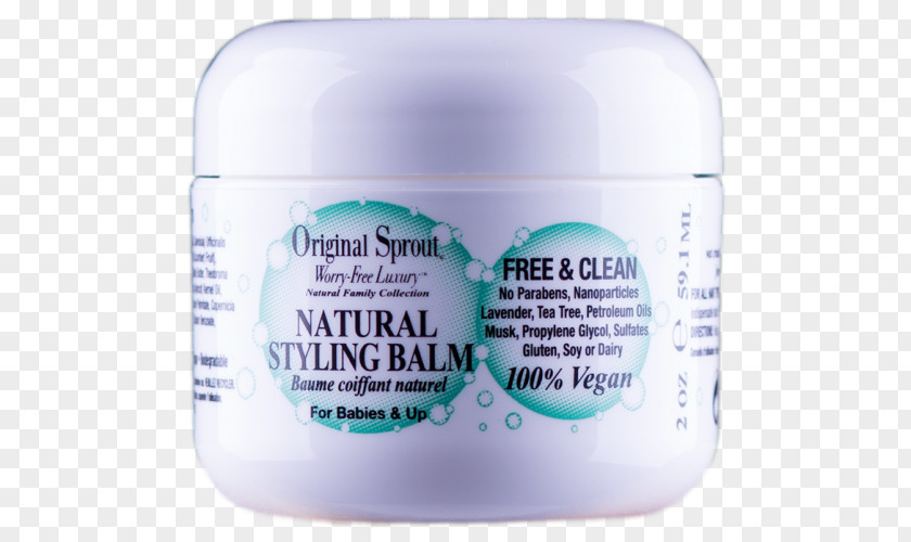 Vaccinium Macrocarpon Cream Lip Balm Original Sprout Natural Hair Gel Styling Products PNG