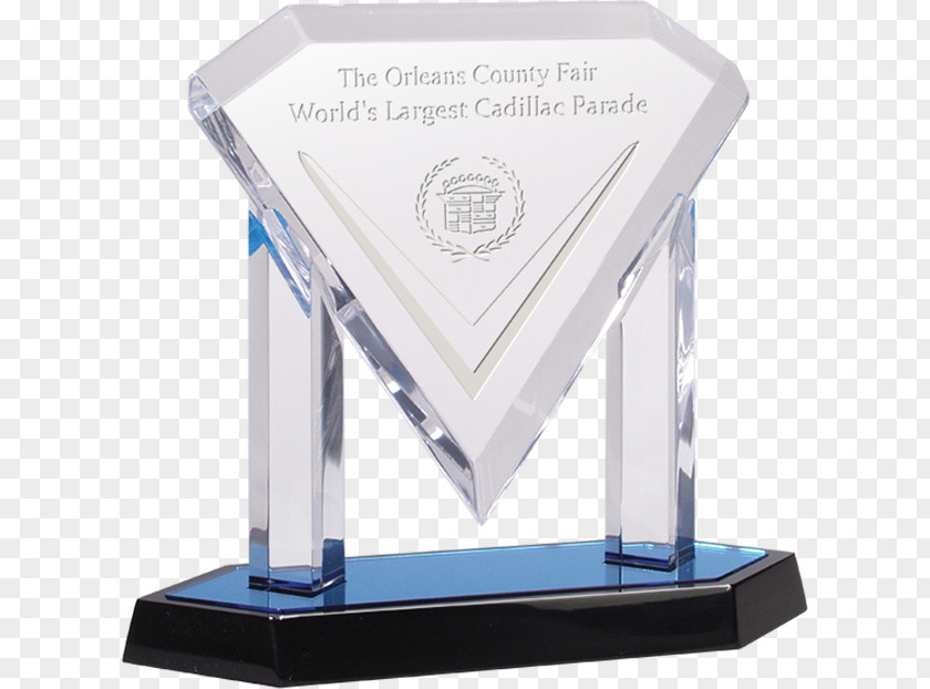 Acrylic Trophy Diamond PNG