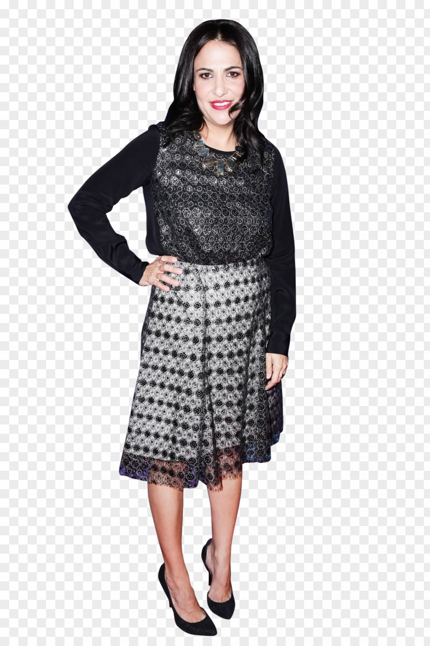 Dress Little Black Polka Dot Fashion Socialite PNG