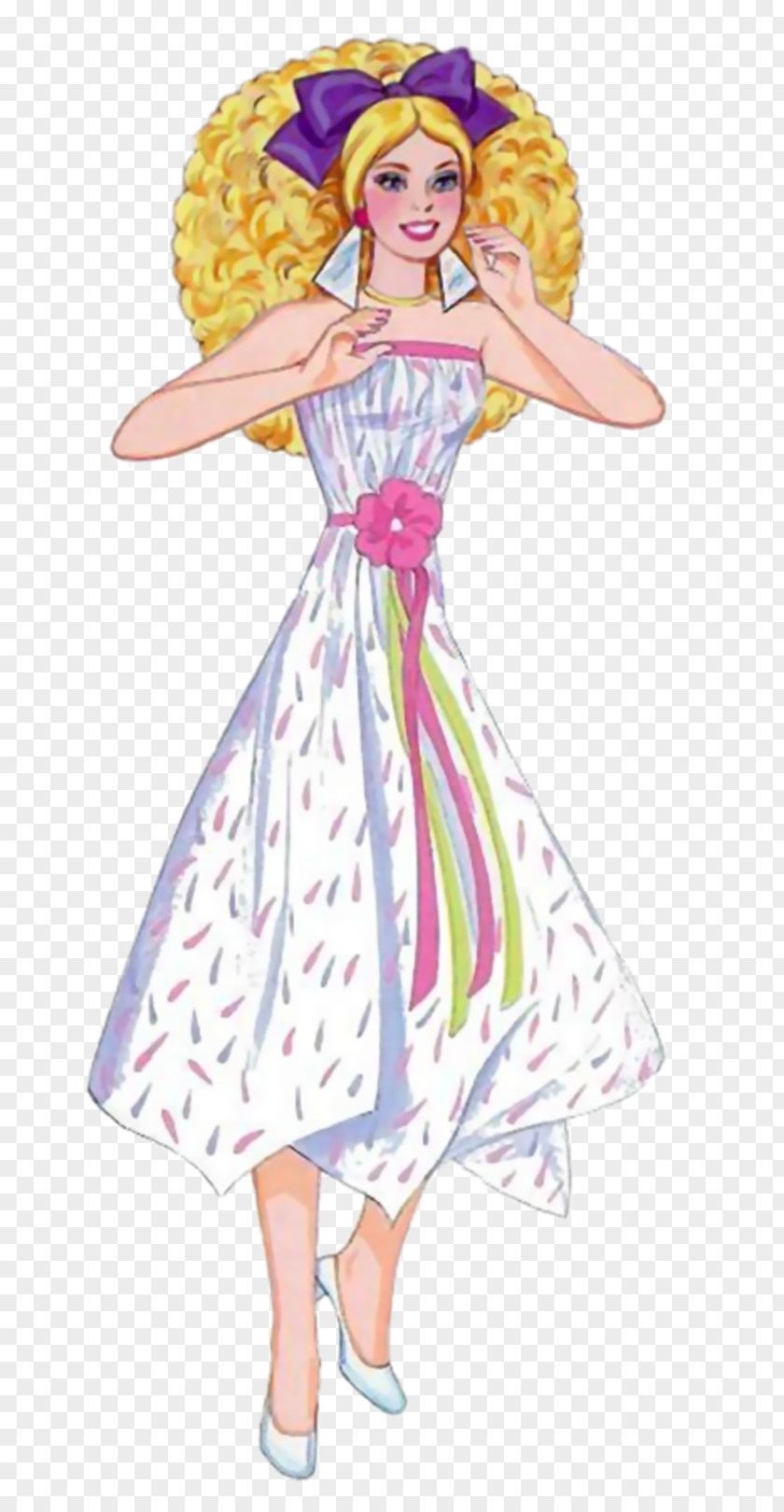 Ken Barbie Fairy Costume Cartoon Lilac PNG