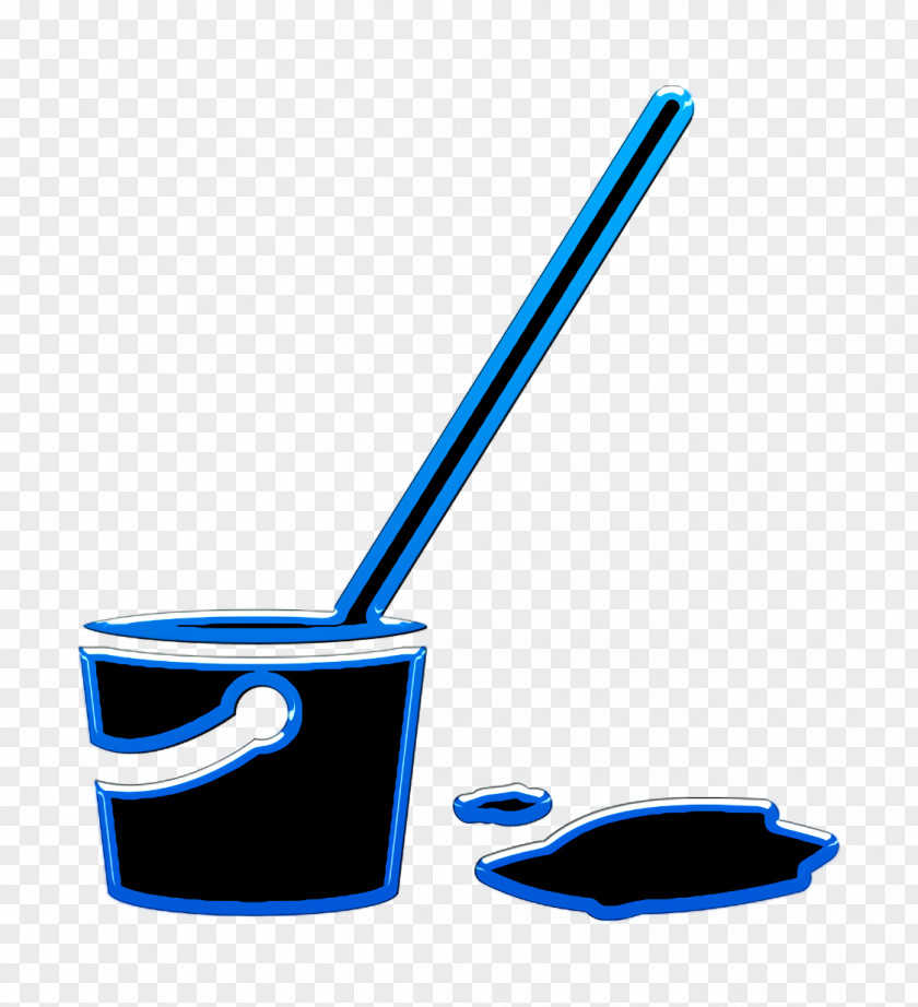 Tools And Utensils Icon Cleaning Kit Mop PNG