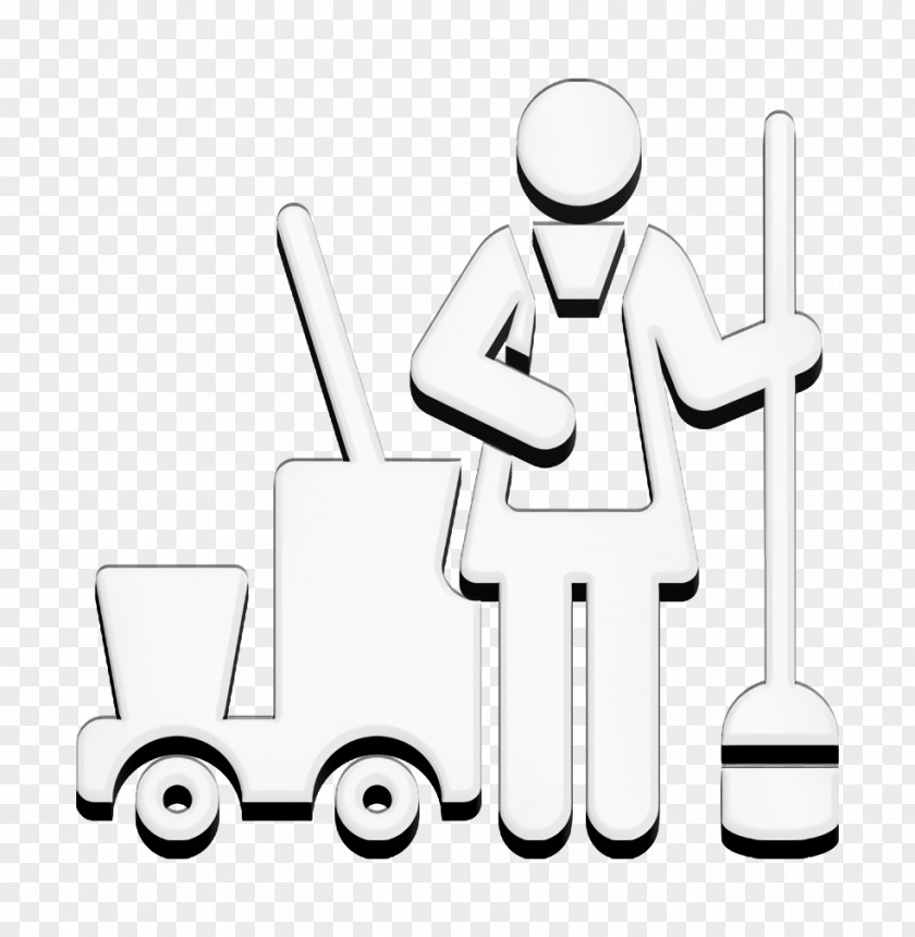 Cleaning Services Icon Maid Cleaner PNG
