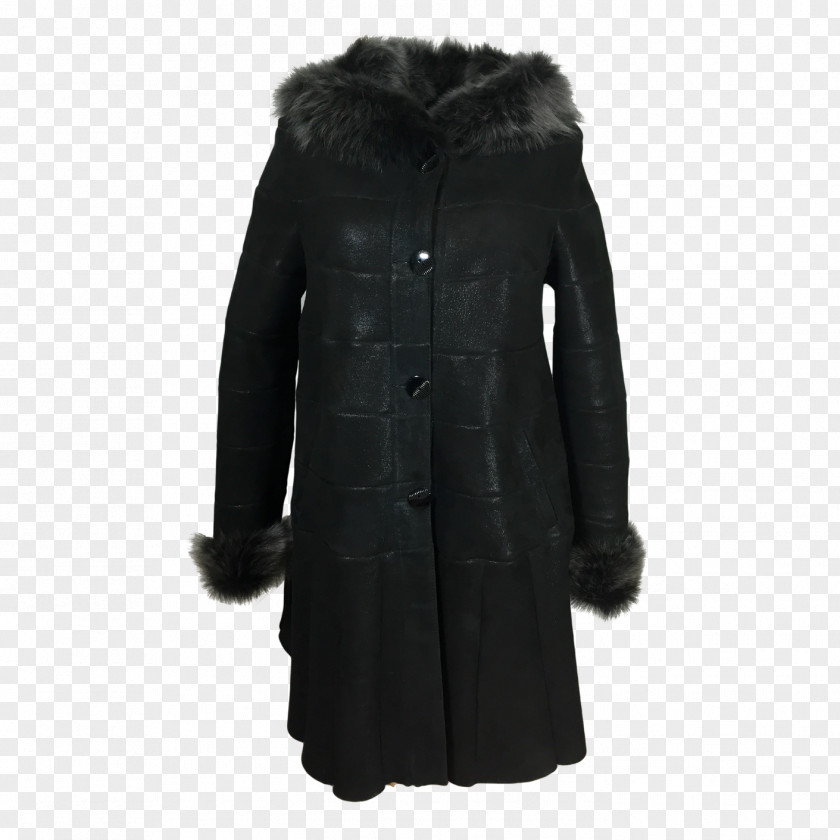Jacket Coat Leather Sheepskin Shearling PNG
