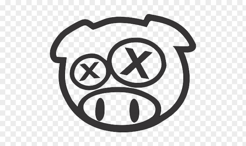 Pig Decal Sticker Japanese Domestic Market Car PNG