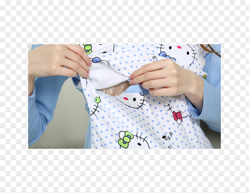 Postpartum Confinement Polka Dot Linens Textile Finger PNG
