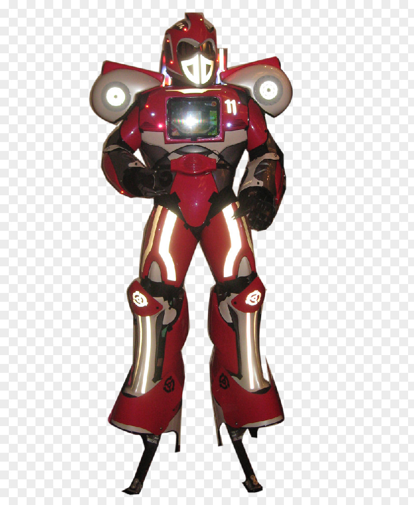 Real Steel Metro Costume Mascot Robot Figurine PNG