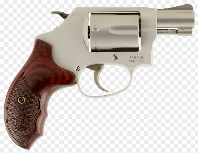 Smith & Wesson M&P .38 Special Firearm Revolver PNG