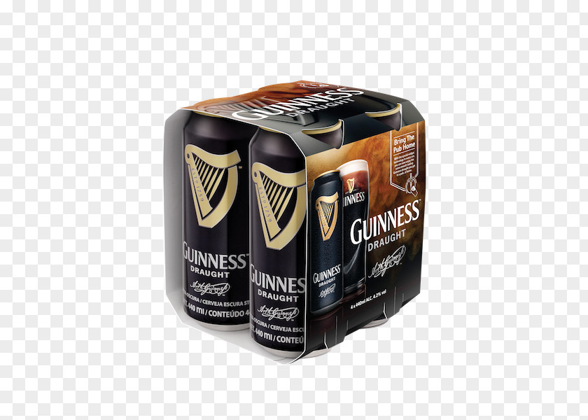 Beer Guinness Draught Stout Beverage Can PNG