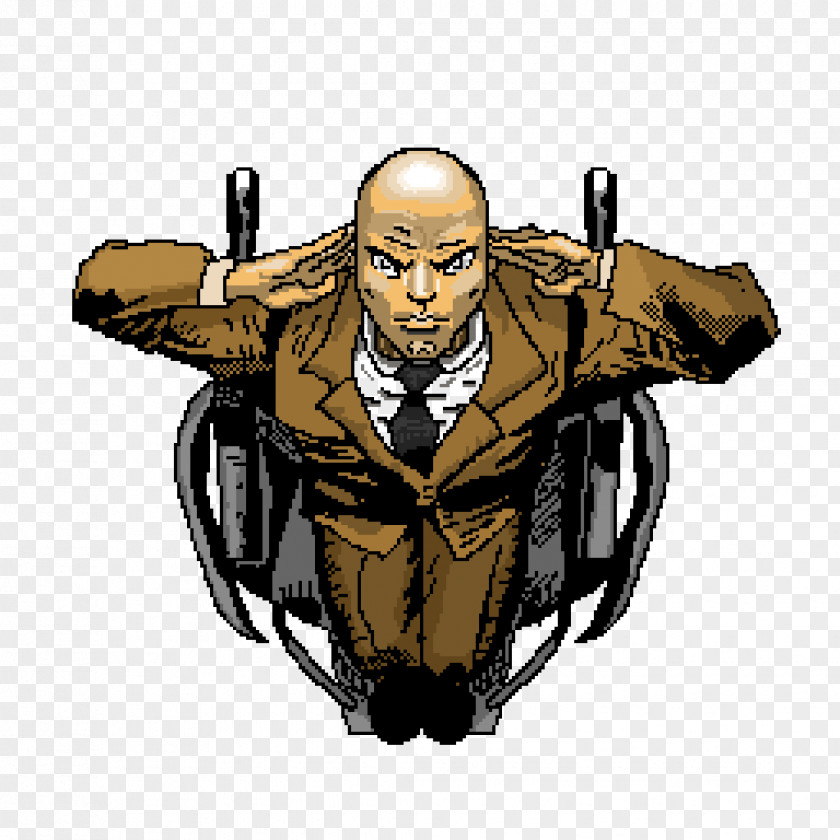 Charles Xavier Cartoon Legendary Creature Font PNG