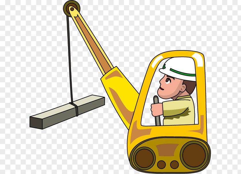 Crane Construction Mobile トラッククレーン Clip Art PNG