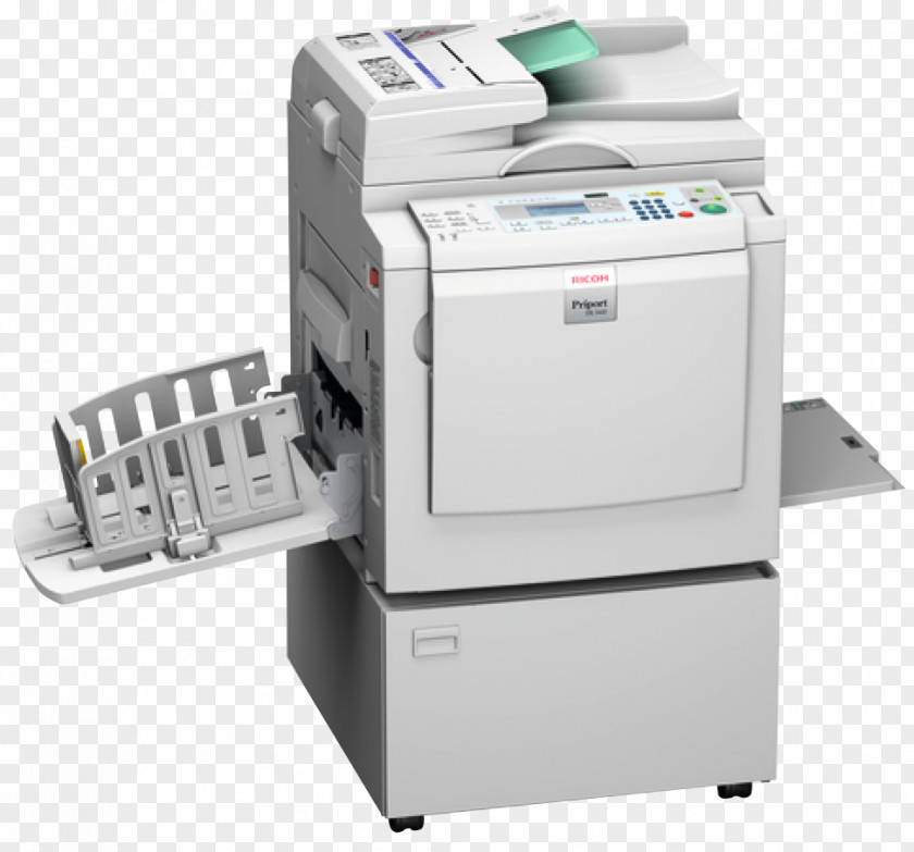 Printer Digital Duplicator Ricoh Photocopier Printing Gestetner PNG