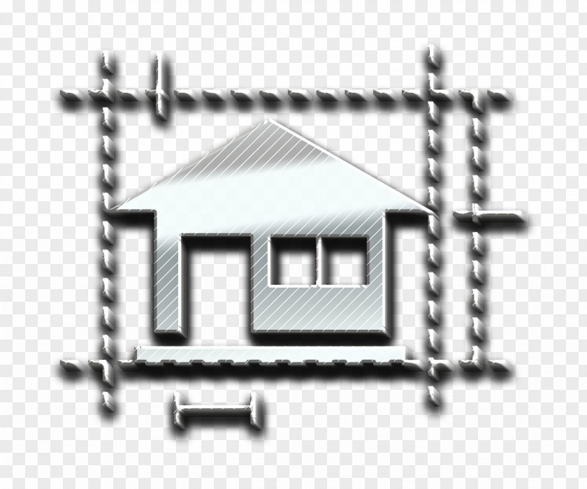 Roof Real Estate Architectural Icon Building Construction PNG