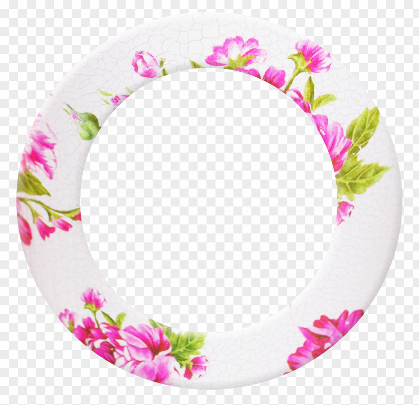 Roses Round Frame Border Circles Free Clip Art PNG