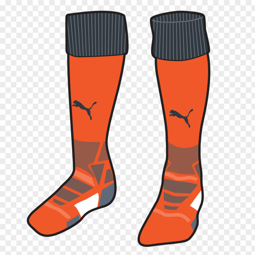 Blank Football Kit To Colour Shoe Sock Bath City F.C. PNG