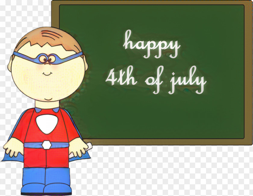 Child Learning Fourth Of July Background PNG