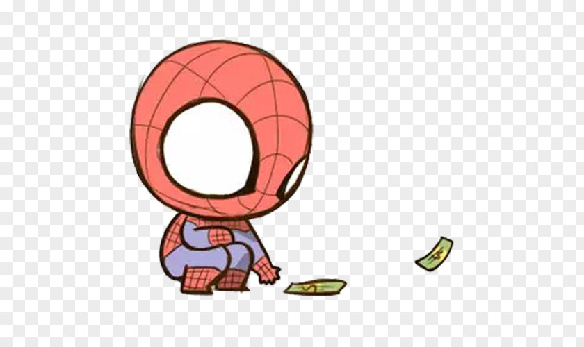 Picking Up Spider-man Spider-Man Cartoon Q-version Film …Ready For It? PNG