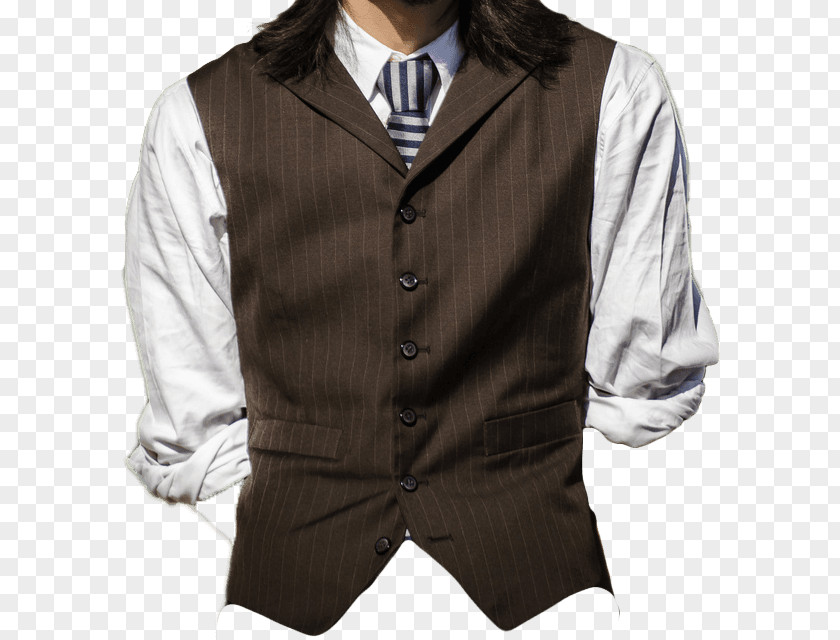 Suit Formal Wear Gilets Button Collar PNG
