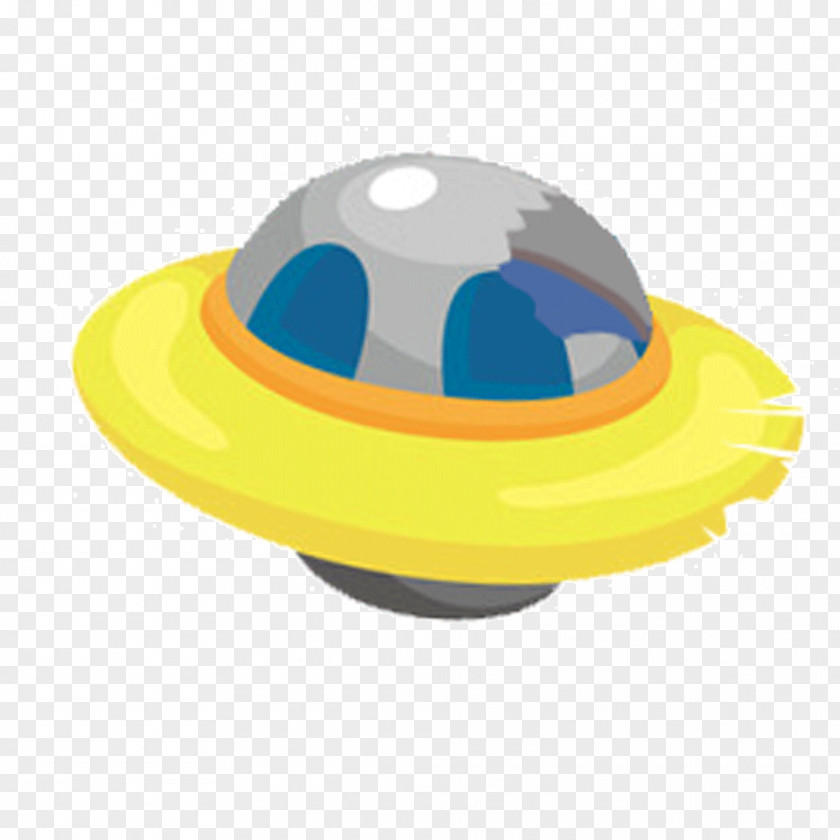 UFO Flying Saucer Unidentified Object Cartoon PNG
