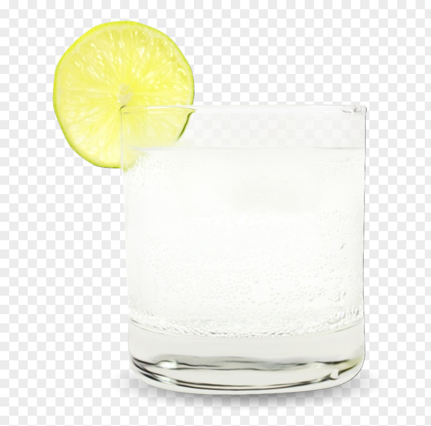 Drinkware Sour Highball Glass Lime Drink Lemon Vodka And Tonic PNG